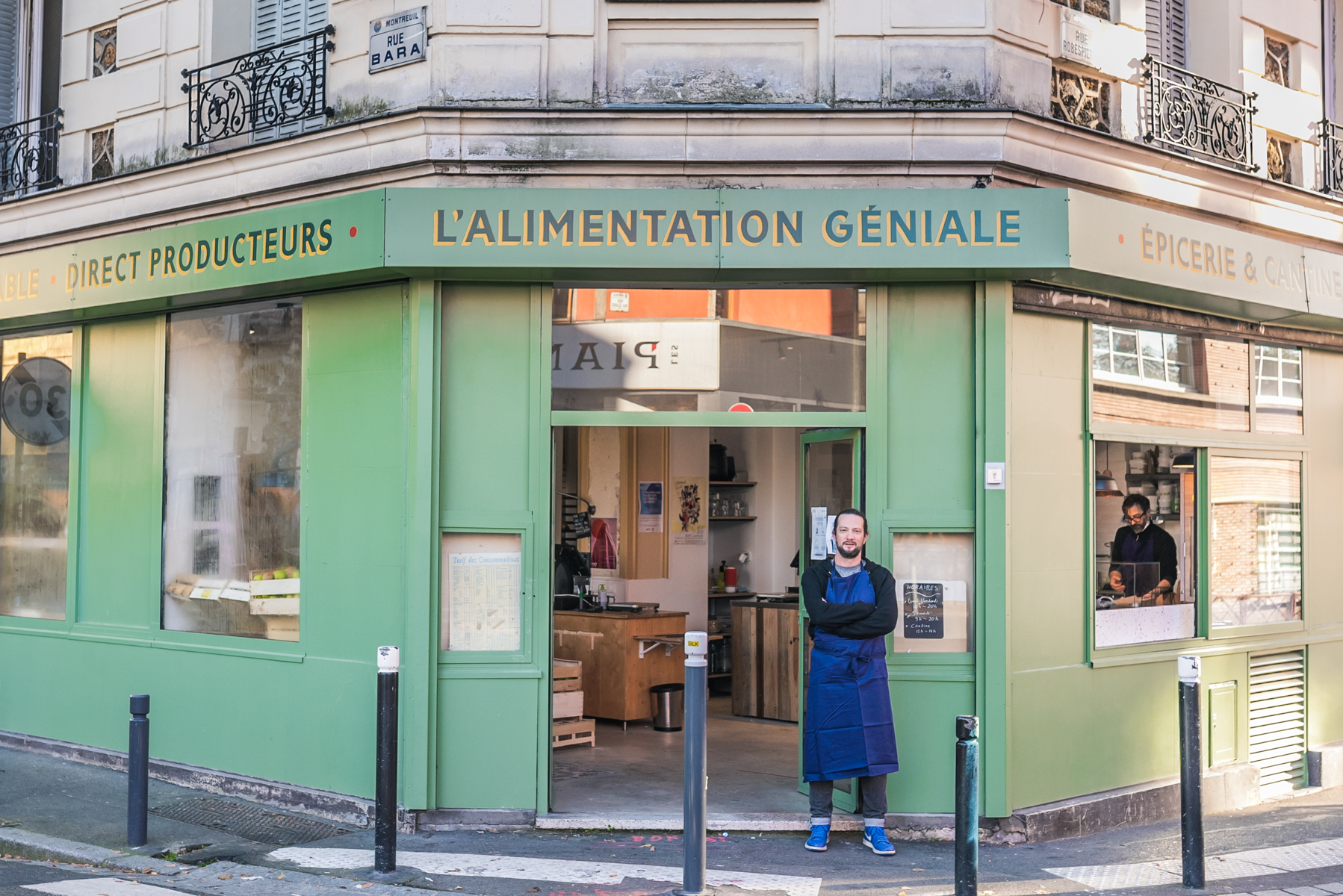 Photo de l'épicier : Épicerie  L'Alimentation Géniale  - Pratique - Montreuil