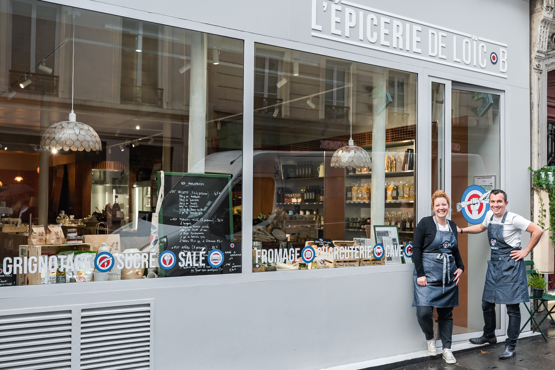 Photo de l'épicier : Épicerie  L'épicerie de Loïc.B  - Pratique - Paris